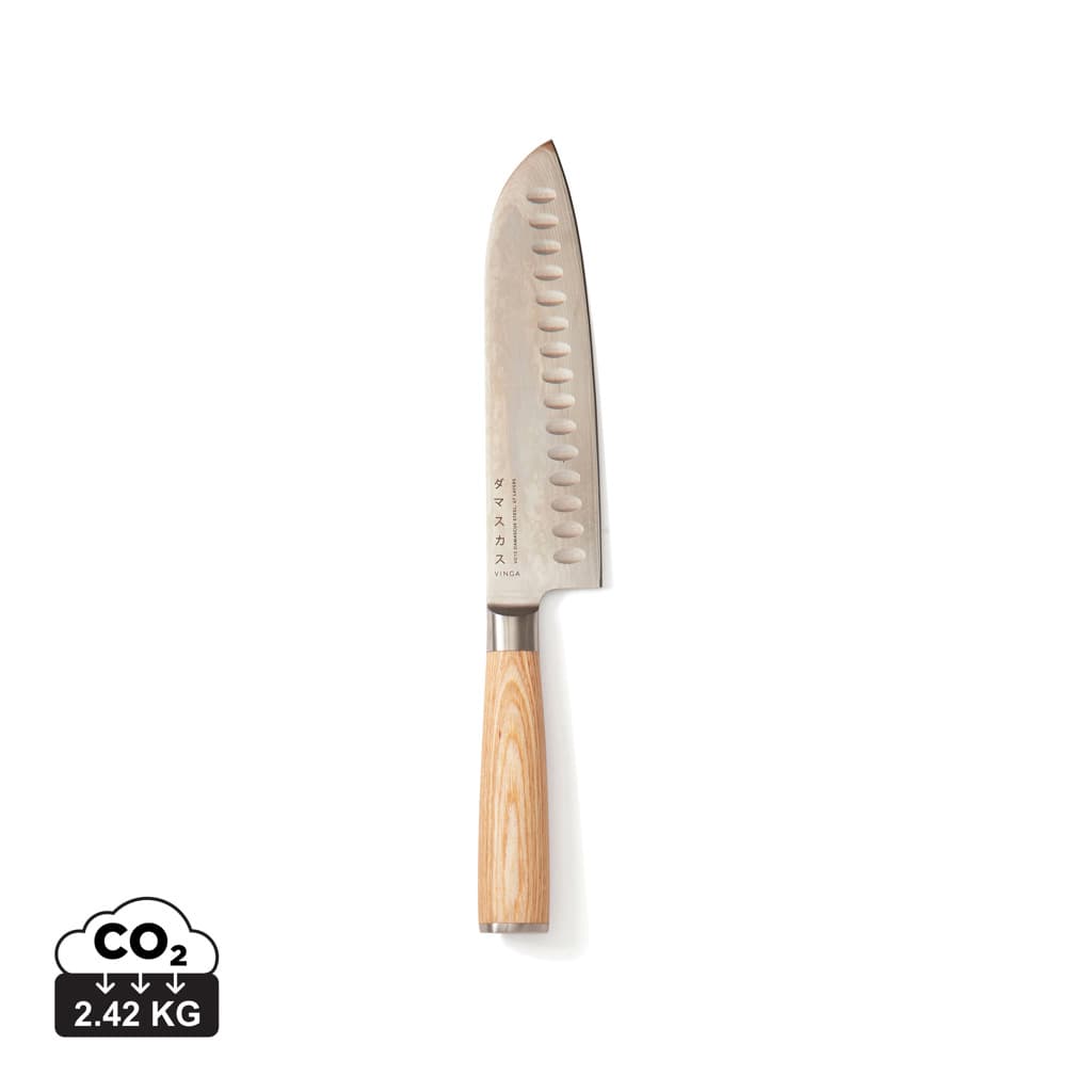 Coltello Santoku VINGA Hattasan Damascus — Casa e living