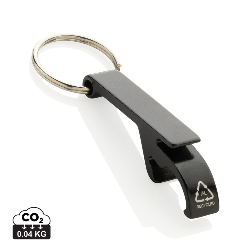 RCS recycled aluminum bottle and can opener — Lanyards & Keychains promotional product