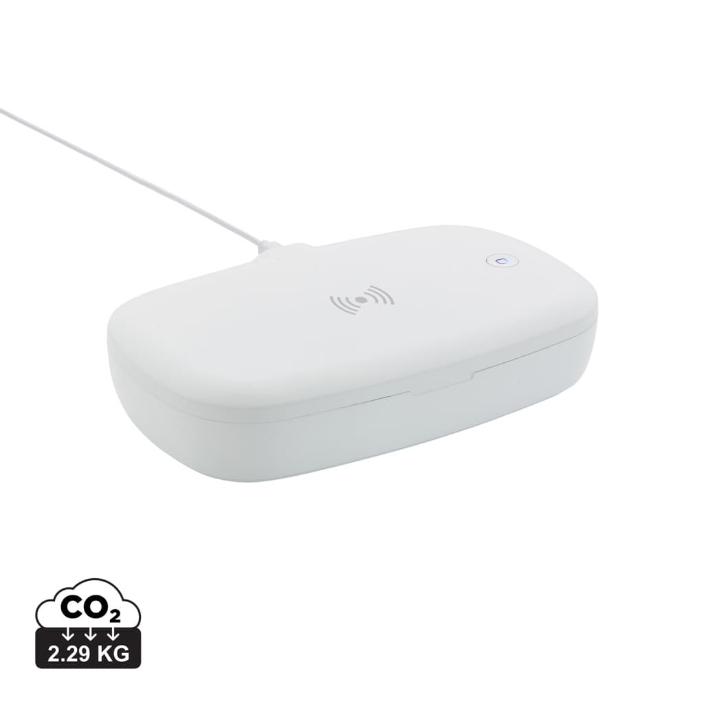 Sterilizzatore UV-C con caricatore wireless 5W — Accessori telefono e tablet