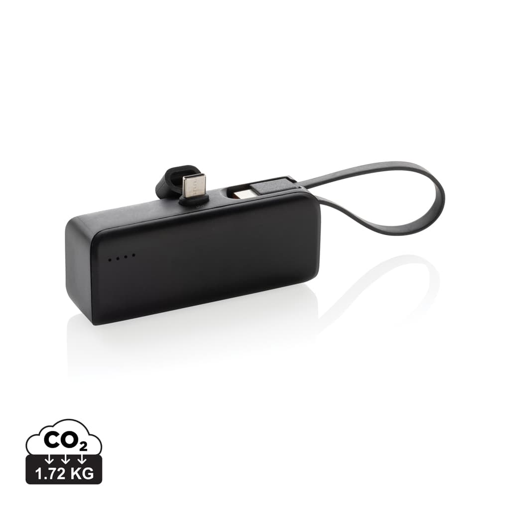 Powerlink powerbank 3000 mah с USB C конектор от рециклирана пластмаса (RCS) — Аксесоари за телефон и таблет