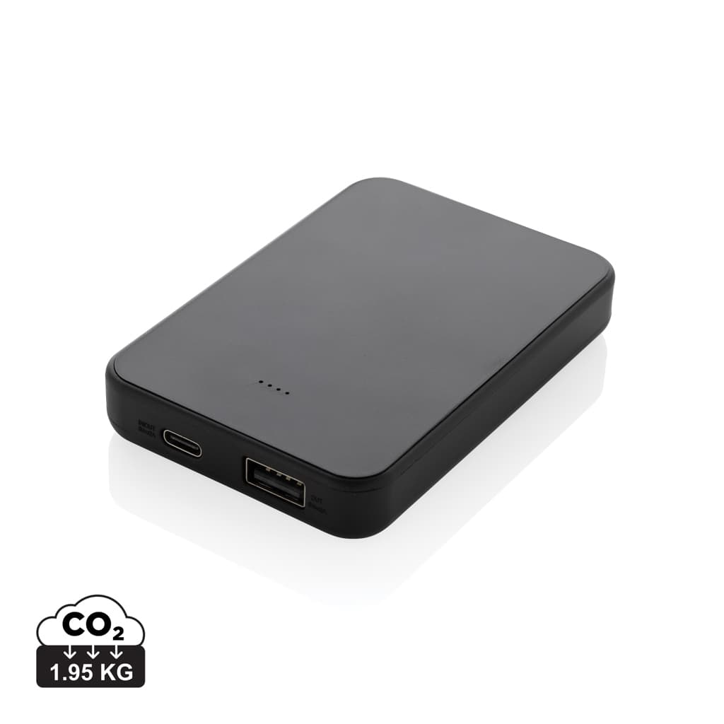 Boostcore RCS recycled plastic powerbank 5.000mAh with USB C — Phone & Tablet accessories promotional product