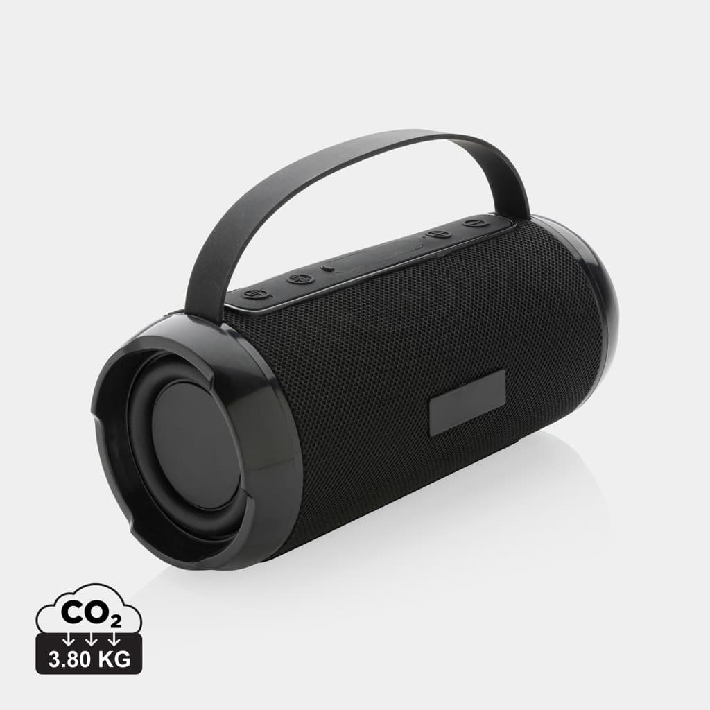 RCS recycled plastic Soundboom waterproof 6W speaker — Audio promotional product