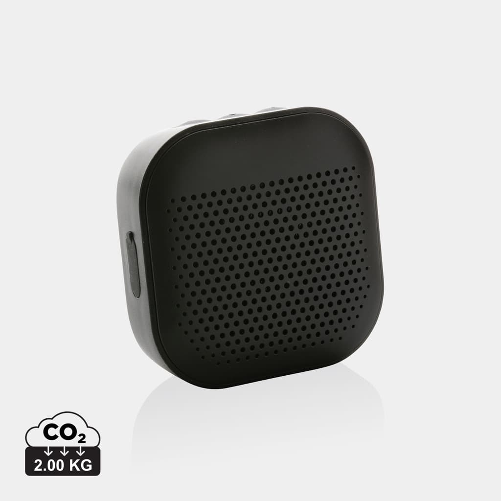 RCS recycled plastic Soundbox 3W speaker — Audio promotional product
