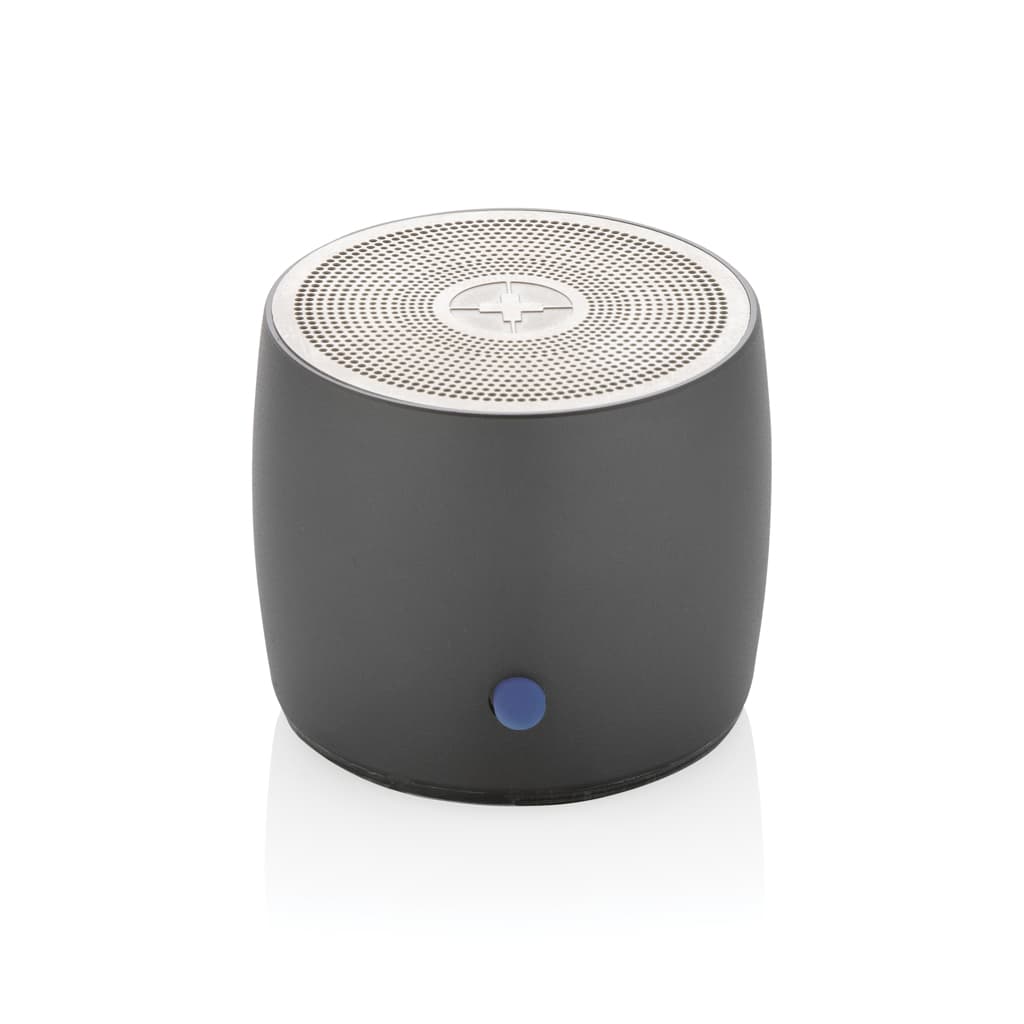 Speaker bass 3W Swiss Peak in alluminio riciclato RCS — Audio