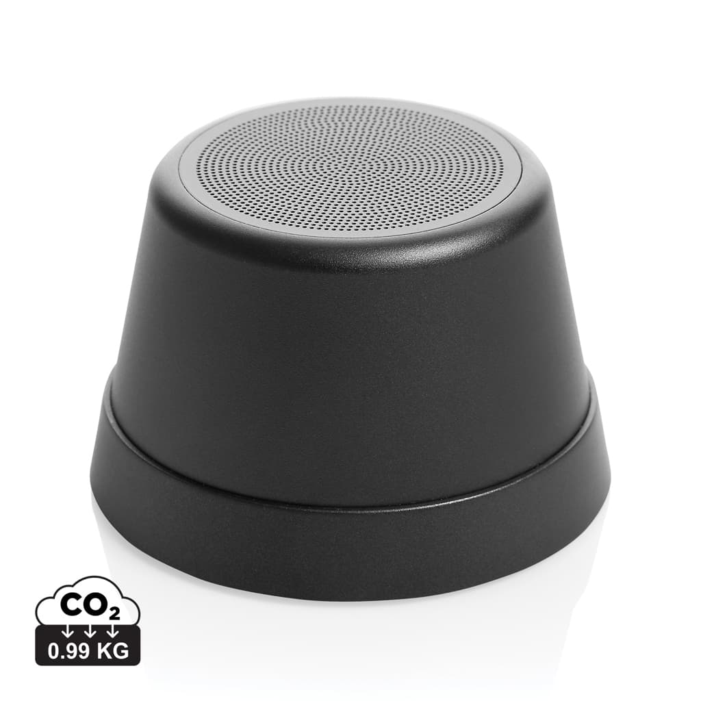 Nivio RCS recycled aluminum magnetic 5W Speaker — Audio promotional product