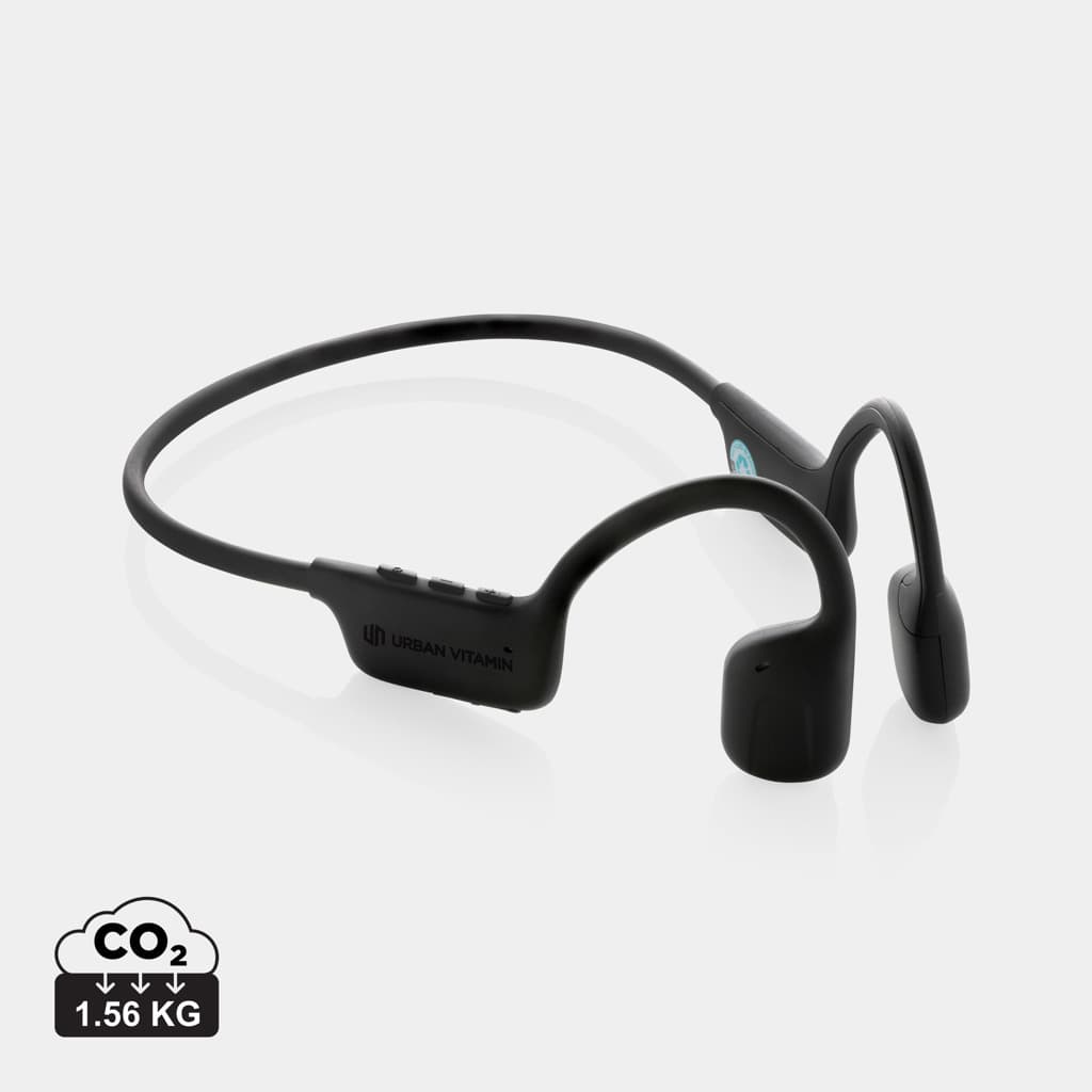 Cuffie a conduzione aerea Urban Vitamin Glendale in plastica riciclata RCS — Audio