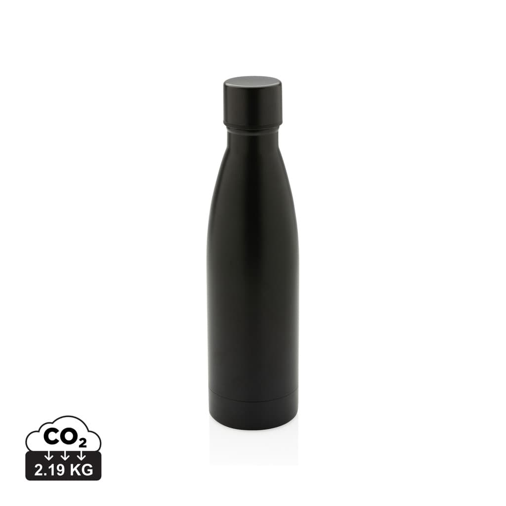 RCS Recycled stainless steel solid vacuum bottle — Drinkware promotional product