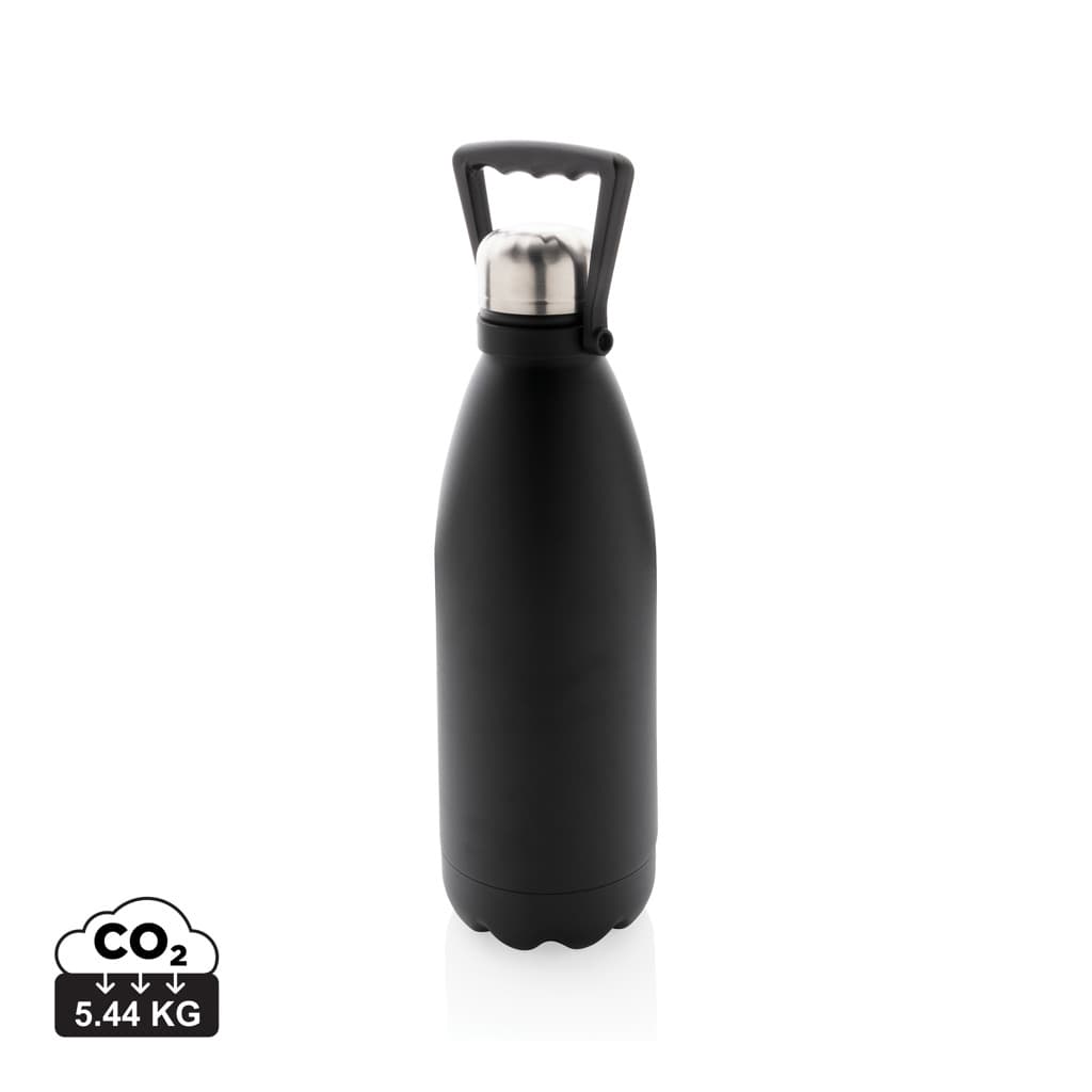 RCS Recycled stainless steel large vacuum bottle 1.5L — Drinkware promotional product