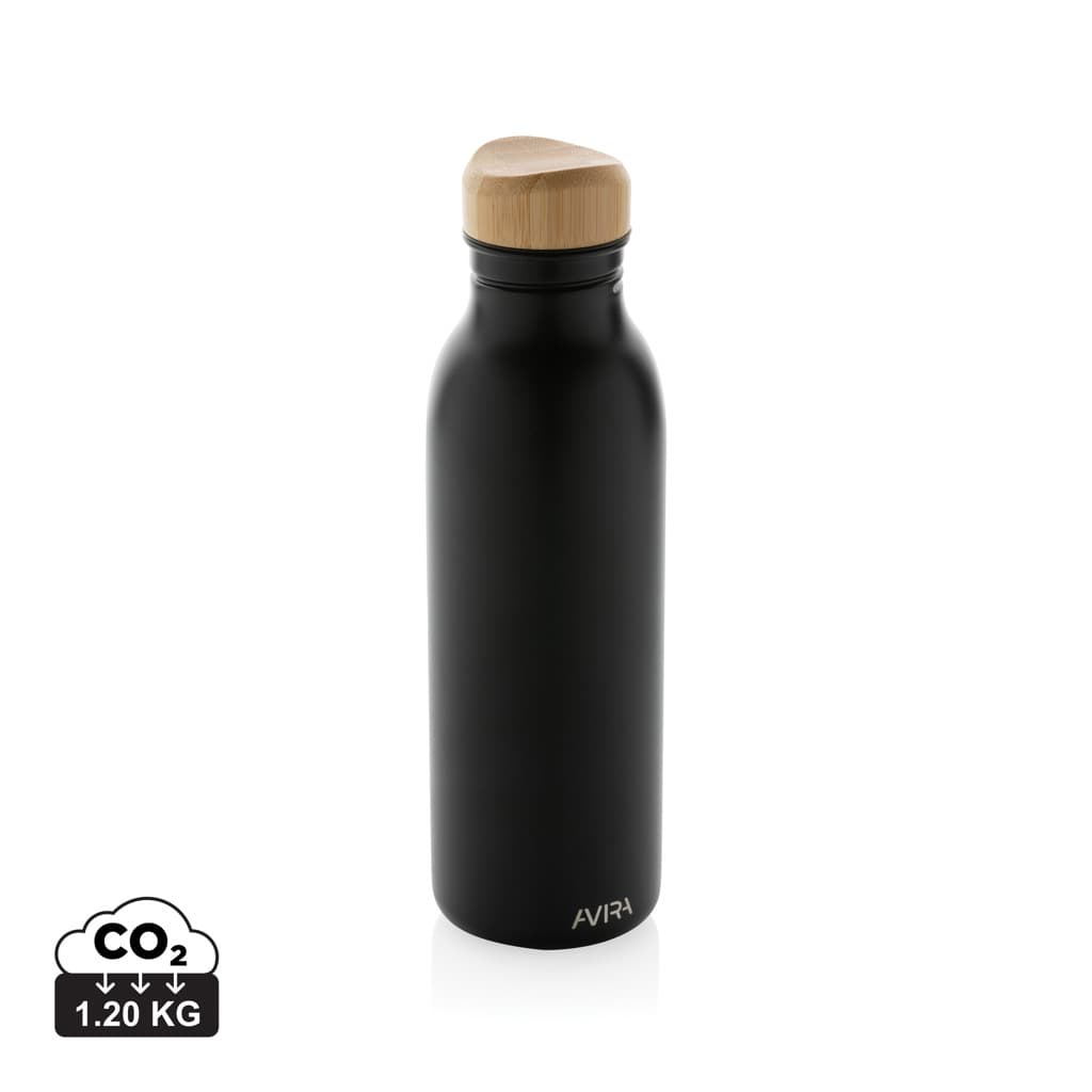 Avira Alcor RCS Re-steel single wall water bottle 600 ML — Drinkware promotional product