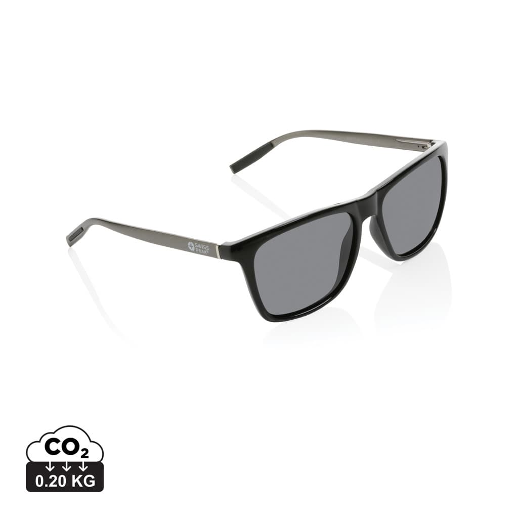 Swiss Peak RCS rplastic polarised sunglasses — Outdoor promotional product
