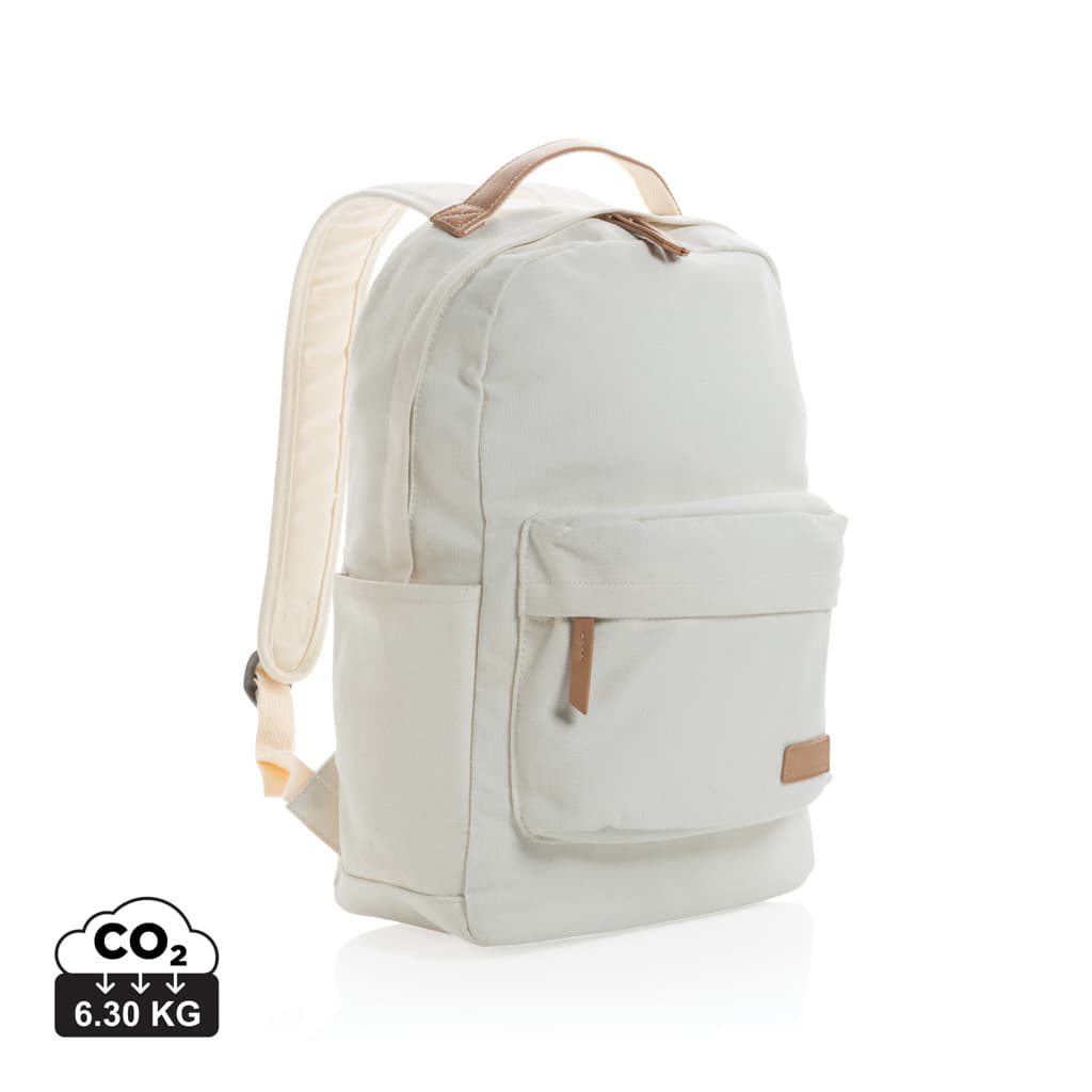 Impact AWARE™ 16 oz. рециклирана платнена раница — Чанти и пътуване