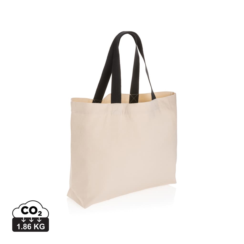 Impact Aware™ 240 gsm rcanvas large tote undyed — Bags & Travel promotional product