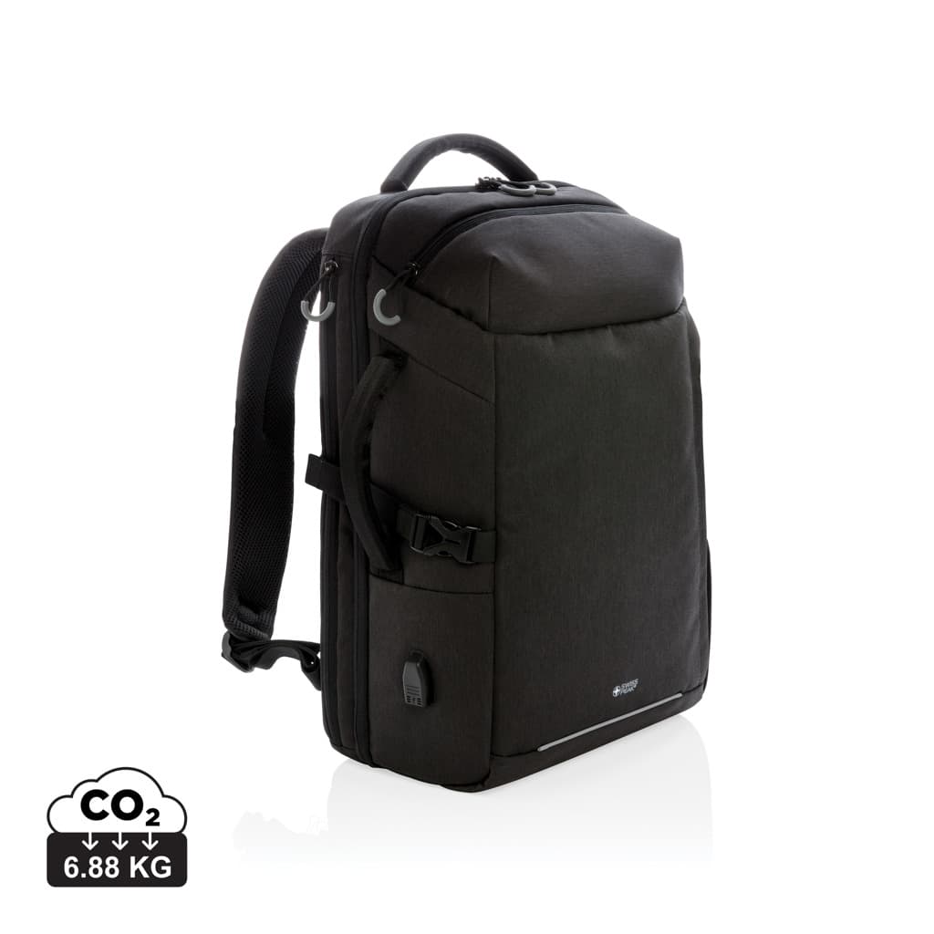 Swiss Peak AWARE™ XXL weekend travel backpack — Bags & Travel promotional product