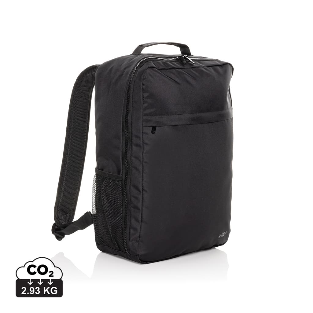 Swiss Peak Aware™ RPET Essential 15.6 inch laptop backpack — Bags & Travel promotional product