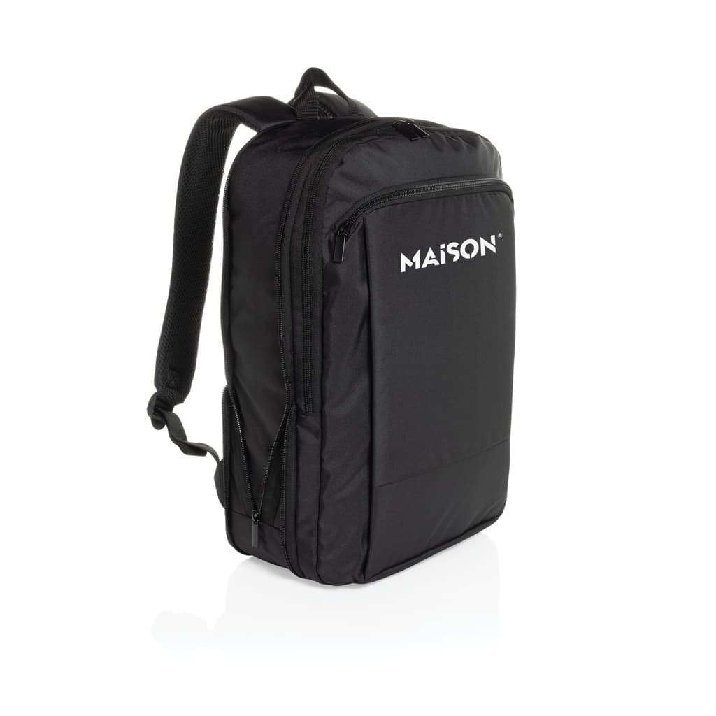 Branded backpack gifts for employee commuting