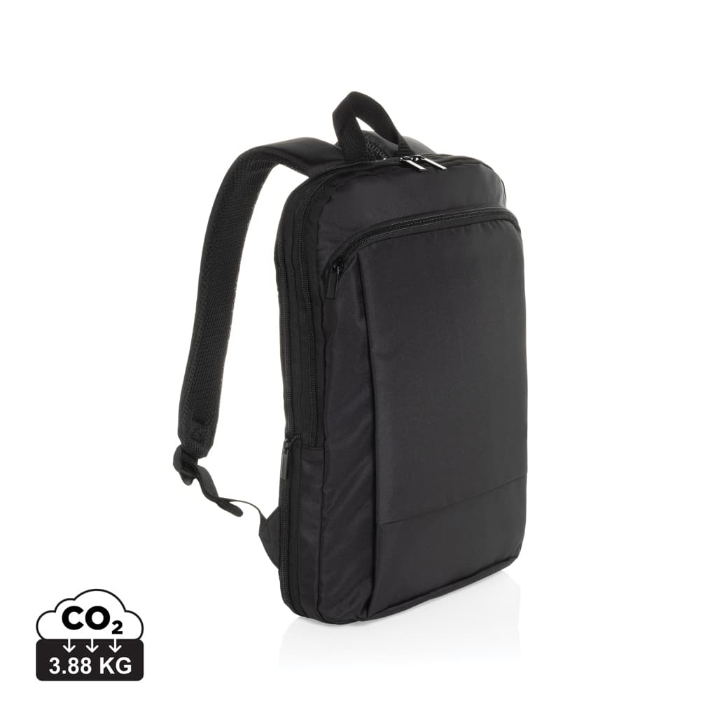 Flexpack Aware™ RPET udvidelig slank 15,6" laptoprygsæk — Tasker og rejse