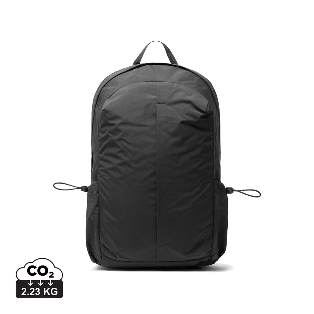 KENTO URBAN RCS recycled nylon 15.6 inch Backpack with front — Bags & Travel promotional product