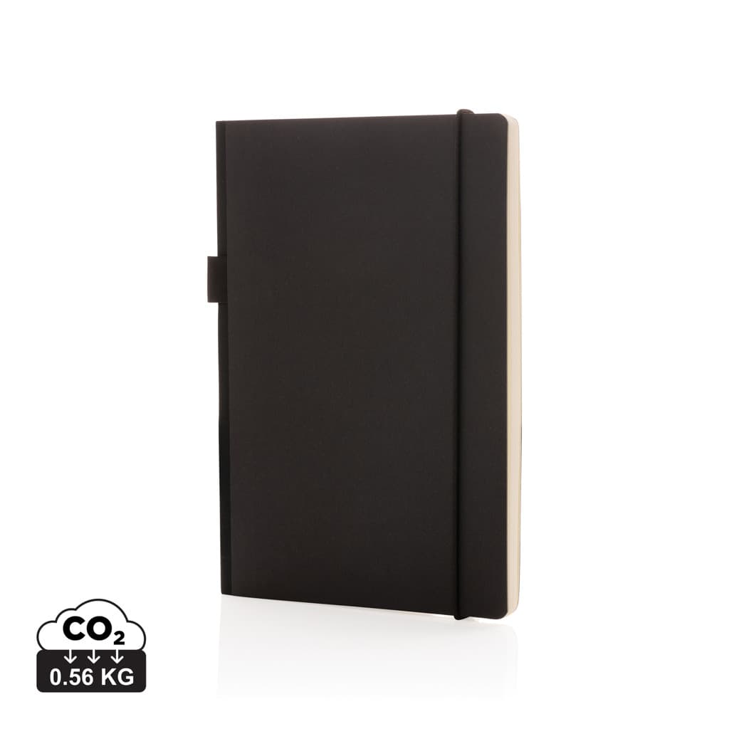 A5 deluxe kraft hardcover notebook — Portfolios & Notebooks promotional product