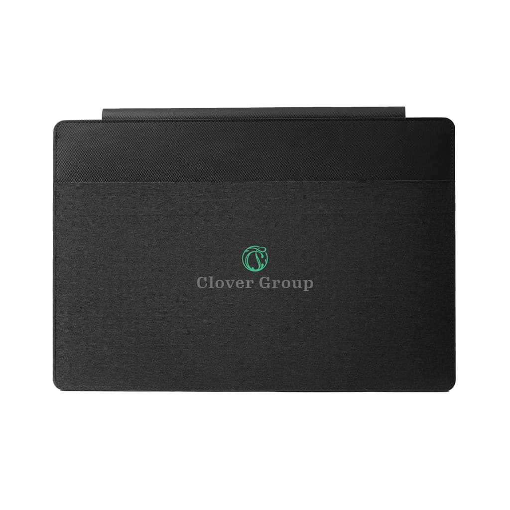Branded laptop sleeve gifts for hybrid onboarding
