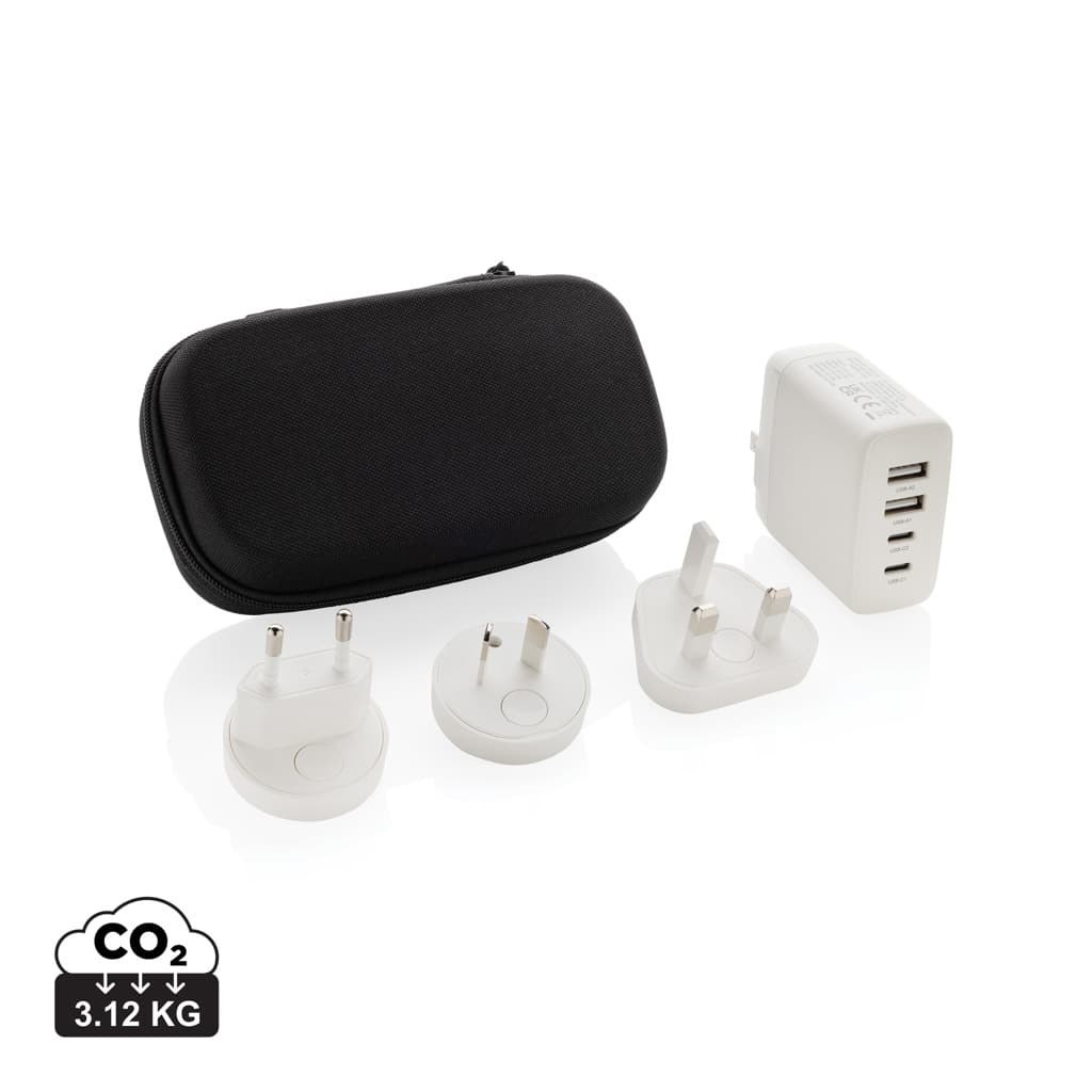 TravelCharge Pro RCS recyklovaná plastová cestovní nabíječka s USB C — Telefon a tablet — příslušenství