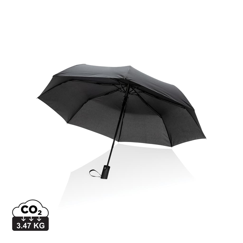 21" Impact AWARE™ RPET 190T mini auto open umbrella — Umbrellas promotional product