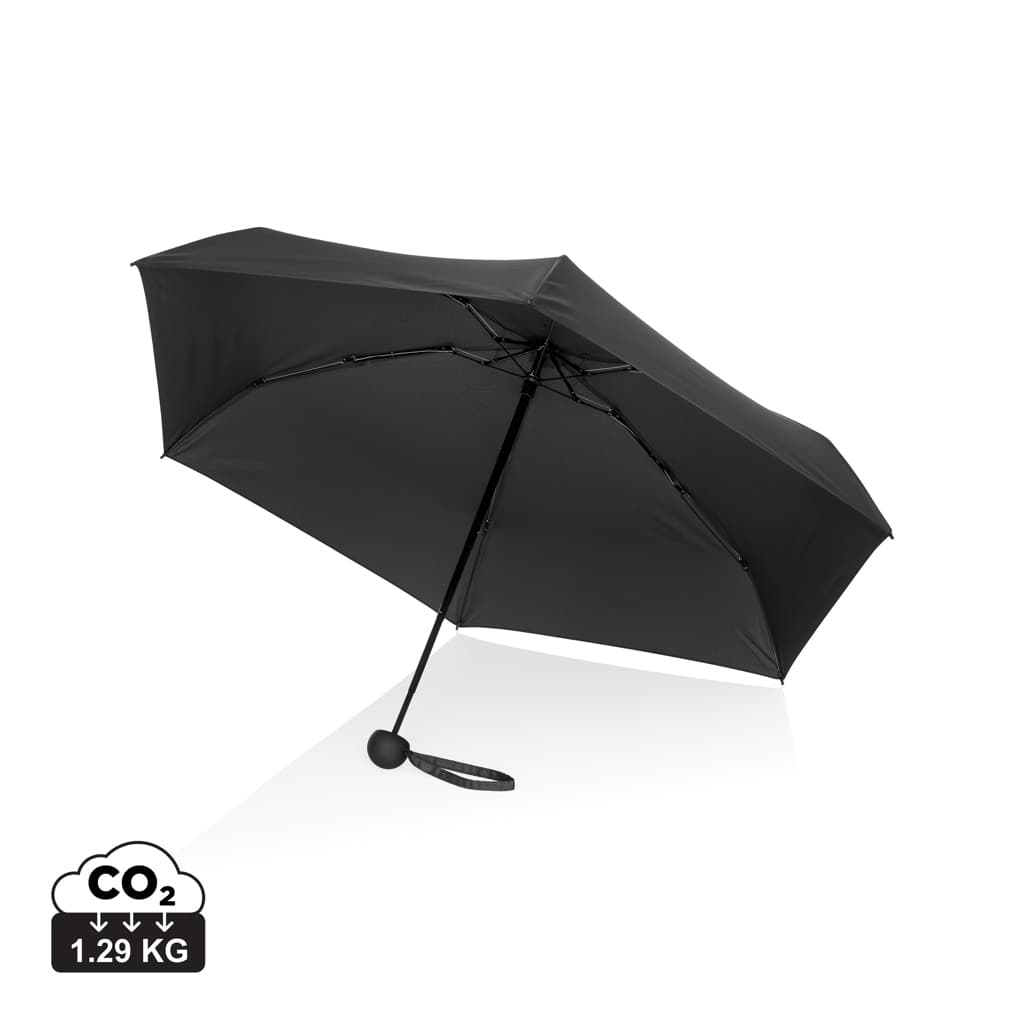 19.5" Aware™ RPET super mini manual 190T Pongee umbrella — Umbrellas promotional product