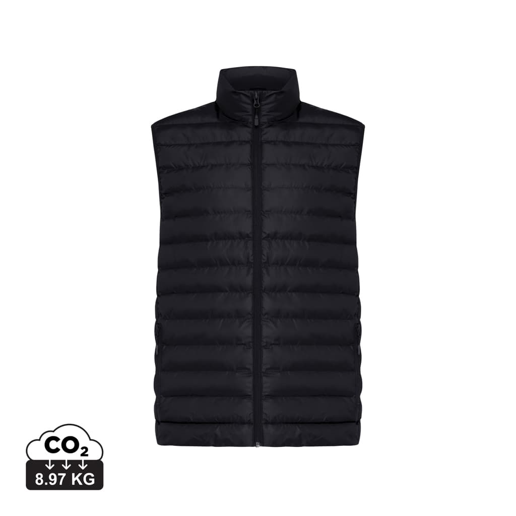 IQONIQ Meru men recycled polyester bodywarmer — Textile promotional product