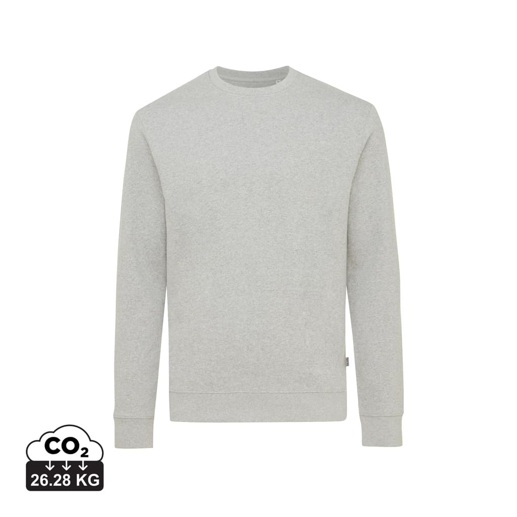 Felpa girocollo IQONIQ Denali in cotone riciclato non tinta — Abbigliamento