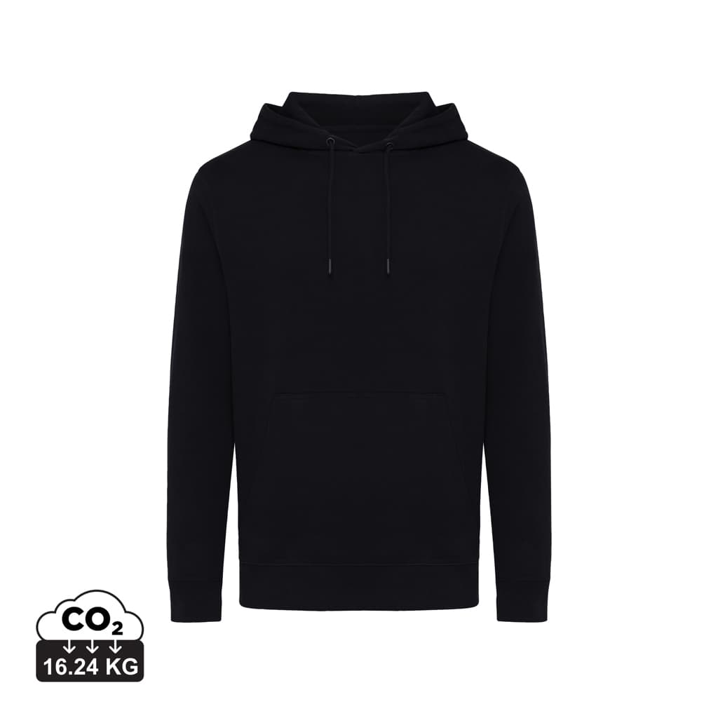 IQONIQ Rila lightweight recycled cotton hoodie — Textile promotional product