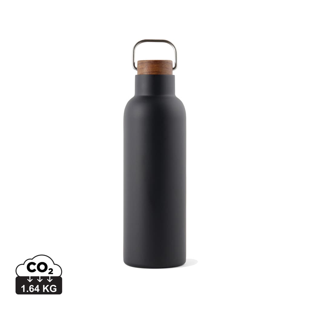 VINGA Ciro RCS recycled vacuum bottle 800ml — Drinkware promotional product