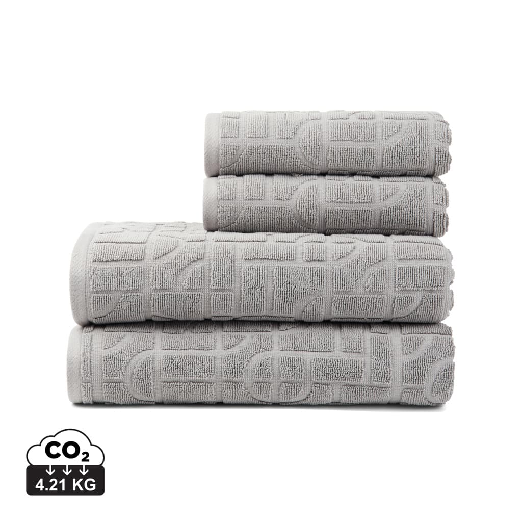 VINGA Verso OCS organic cotton towel, 4 pcs set — Home & Living promotional product
