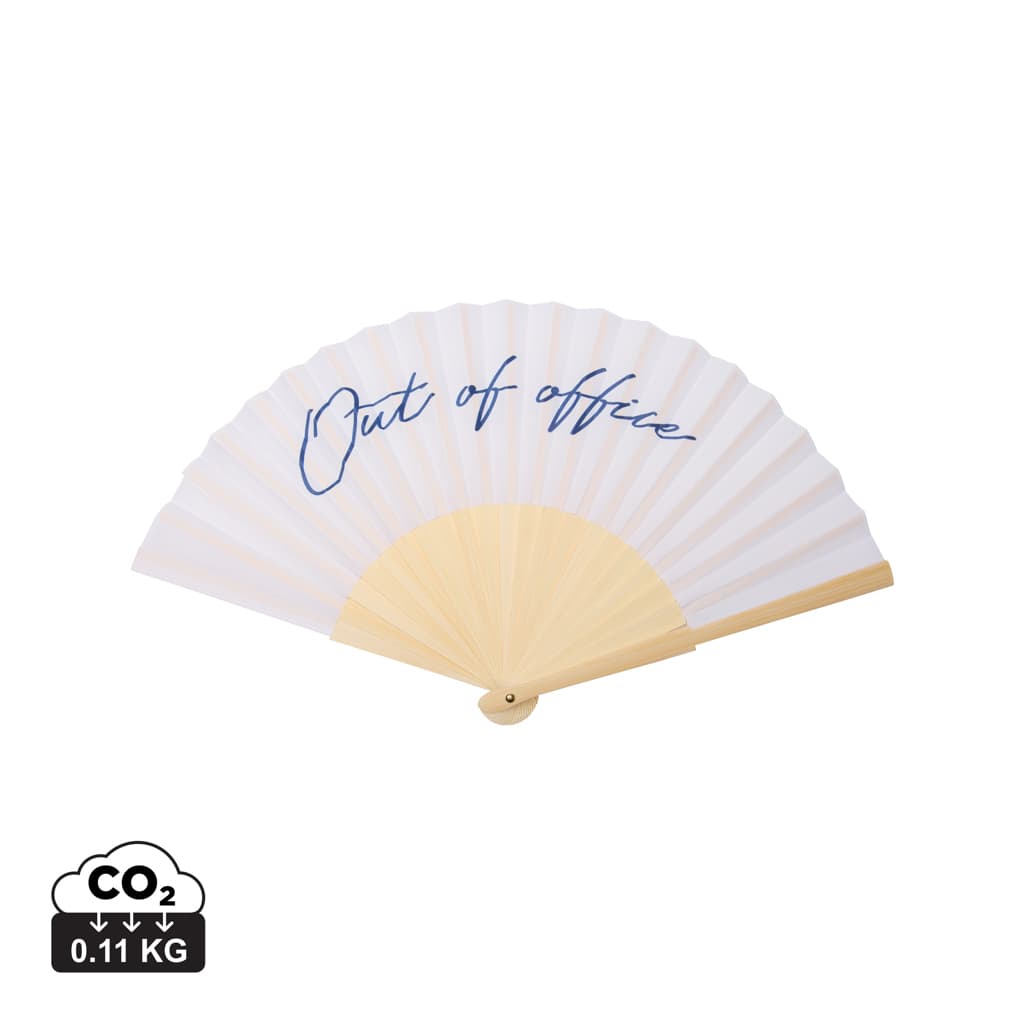 VINGA Out of office hand fan — Outdoor promotional product