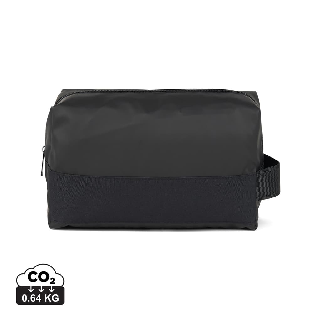 VINGA Livorno GRS recycled polyester toiletry bag — Bags & Travel promotional product