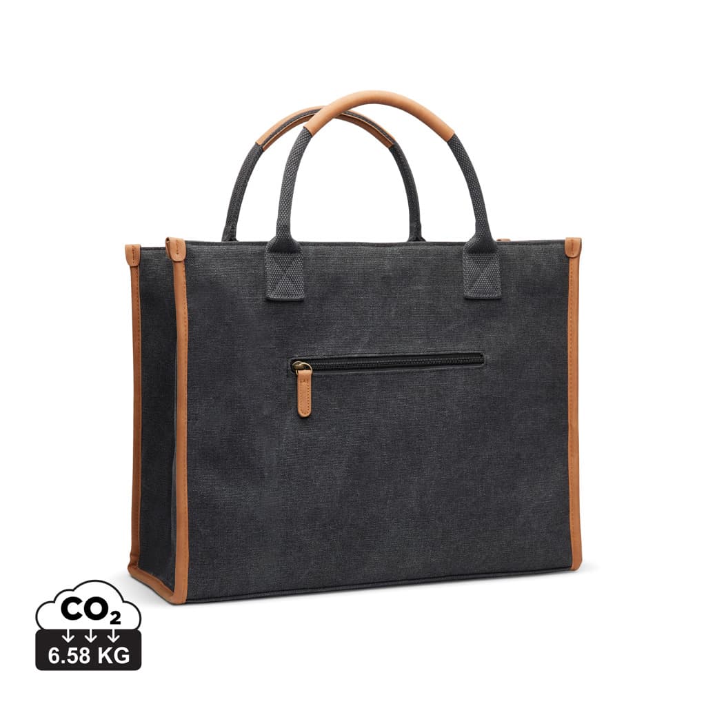 Borsa tote da ufficio VINGA Bosler RCS in canvas riciclato — Borse e viaggio