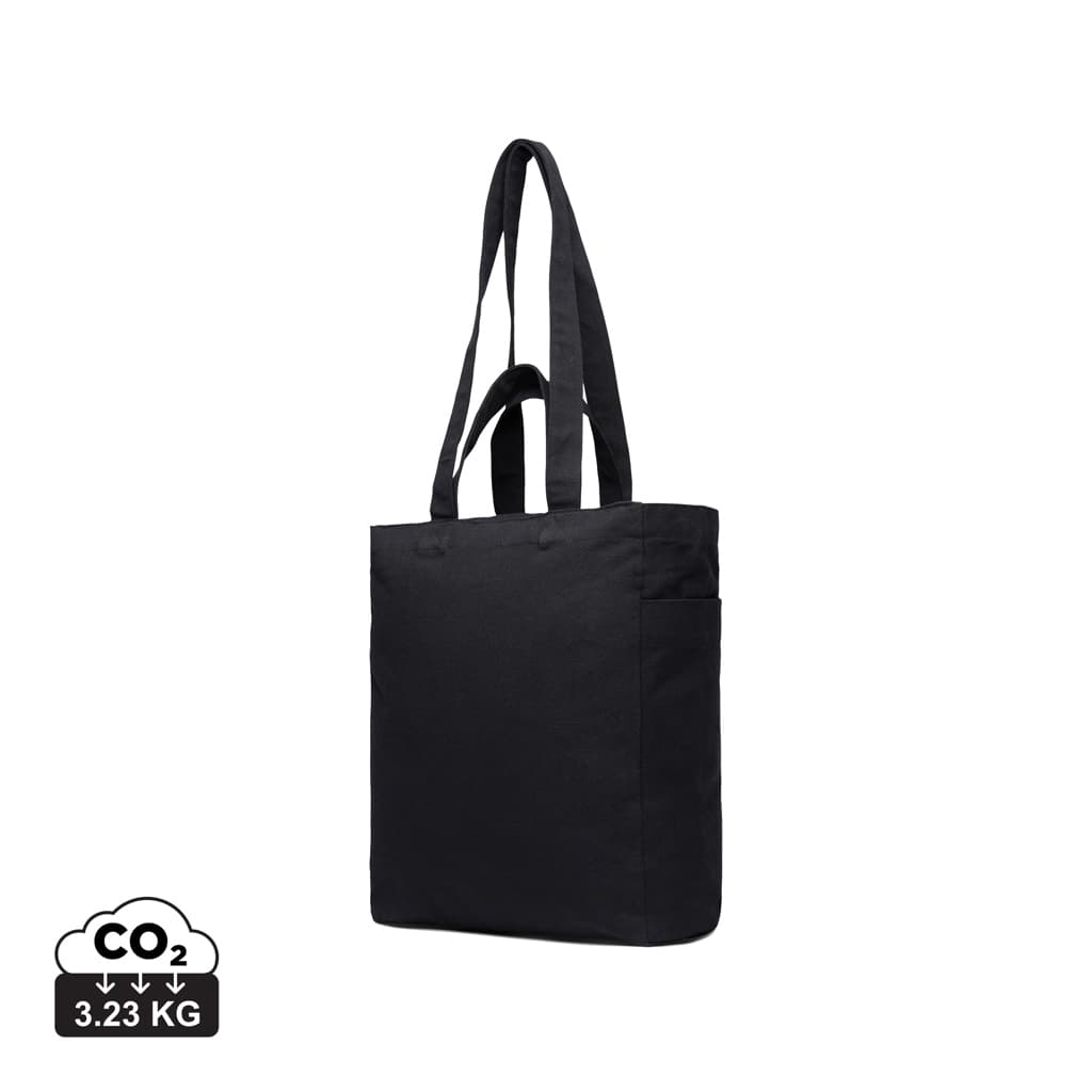 VINGA Hilo AWARE™ recycled canvas zip tote — Bags & Travel promotional product