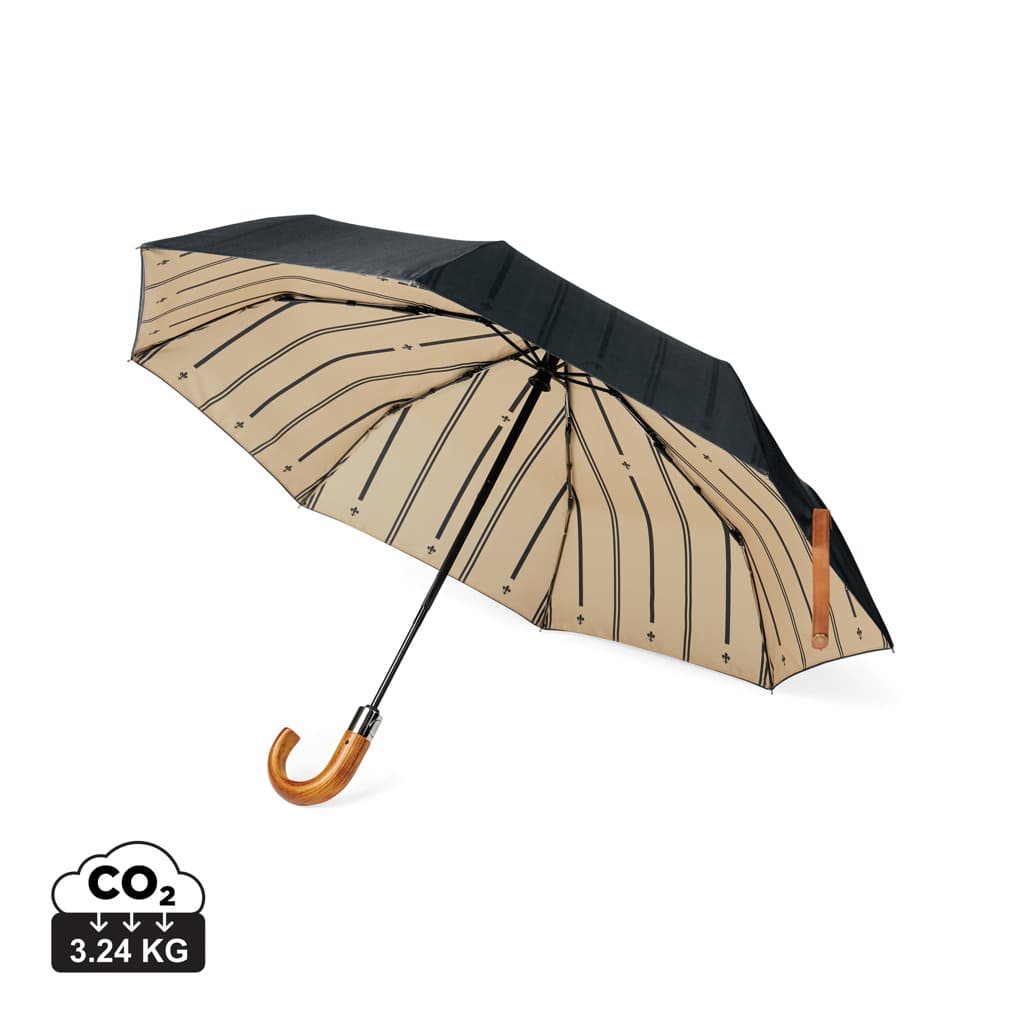 VINGA Bosler AWARE™ recycled pet 21" foldable umbrella — Umbrellas promotional product